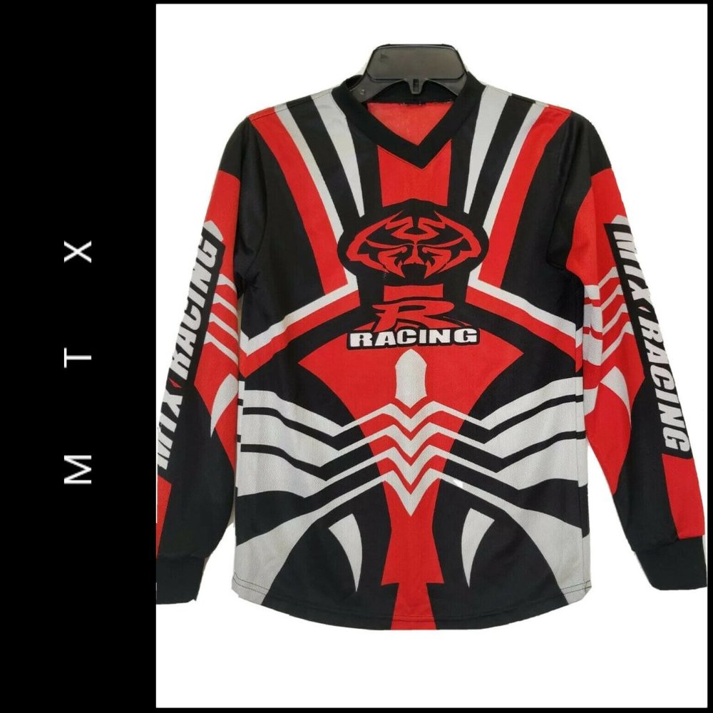 MTX Dri Fit Long Sleeve Motor Bike Racing Shirt